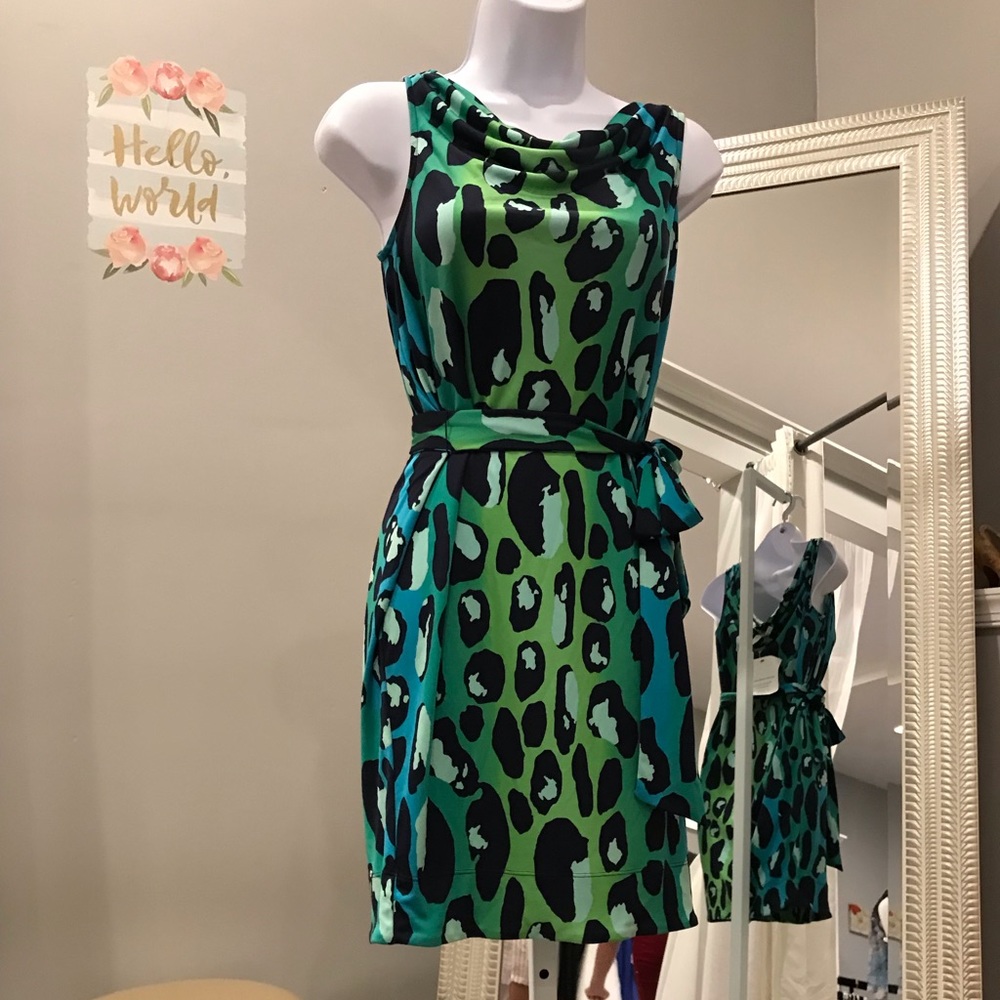 Dianne Von Furstenberg silk cowl dress